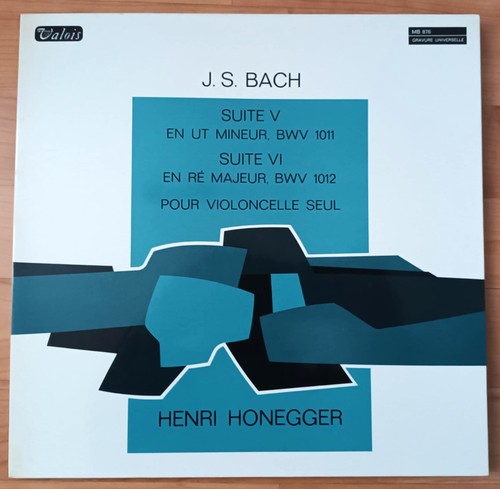Vinyl bach henri honegger - henri,