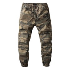 Hommes Coton Cargo Pantalon