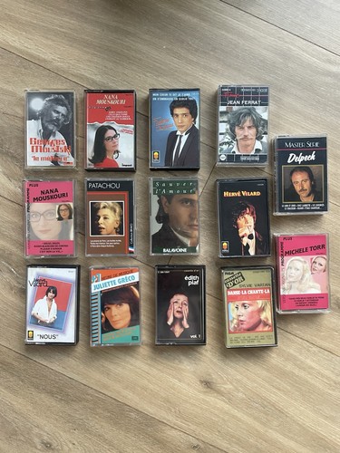 Cassette audio variété - cassette,