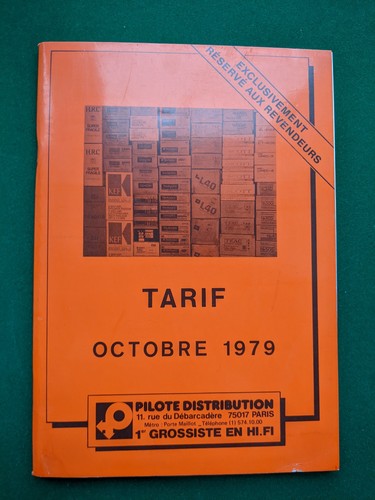 1979 catalogue tarifs - 1979,