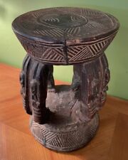 Antique African Dogon Mali Wooden Stool Antique African Malian Wood Stool