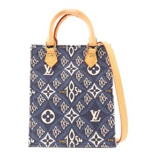 LOUIS VUITTON GHW Since 1854 Petite Sac Plat 2 Way Bag M80288 Monogram Jacquard