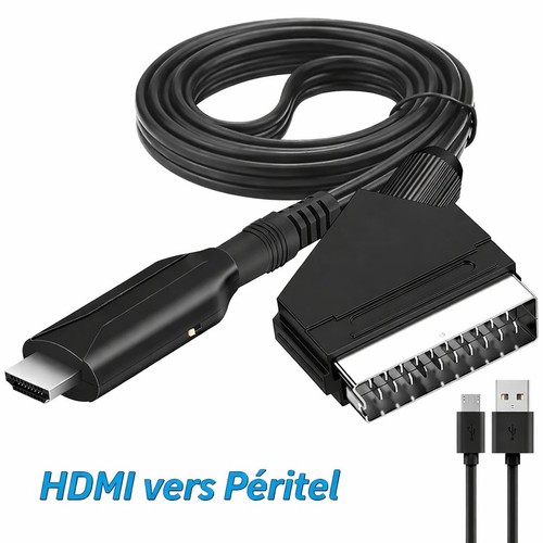 Câble hdmi vers péritel - câble,