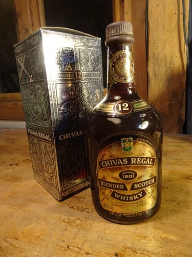 Ancienne bouteille whisky - de,