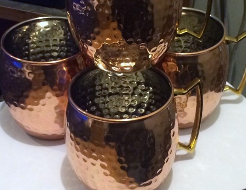 Moscow mule hammered mug - mule,