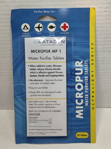 Katadyn micropur mp1 water - mp1,