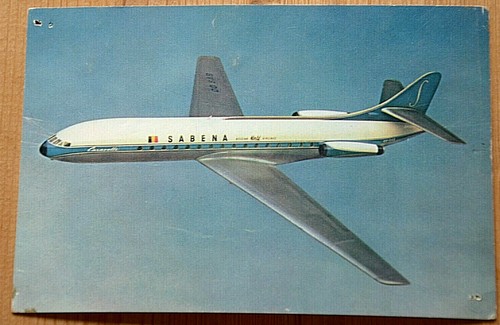 43820 sabena caravelle jet - ak,