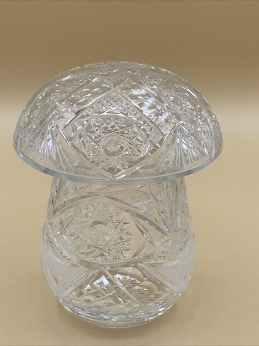 Bonbonniere cristal champignon - bonbonniere,