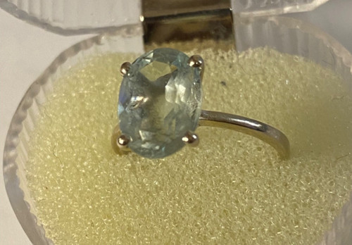 Bague blanc 18k tête - 18k,