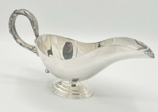Saucière métal argenté