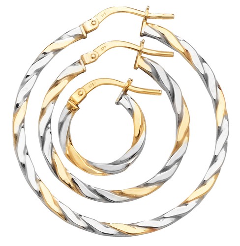 Boucles oreilles créoles - boucles, or