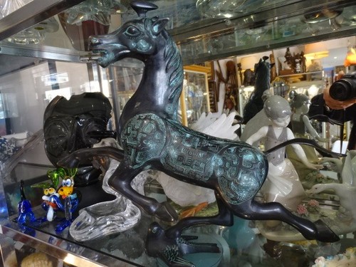 Cheval bronze cm par - cheval,