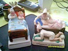 figurines  porcelaine allemande humoristique