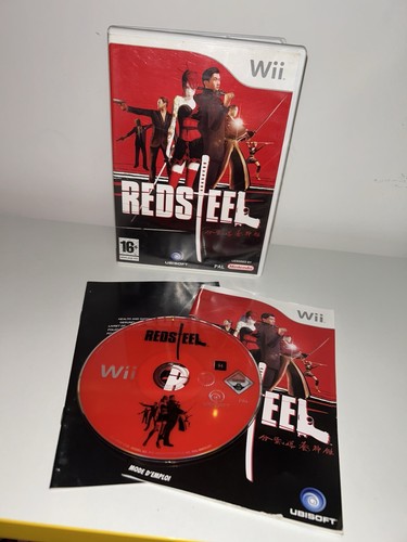Red steel nintendo wii - red,