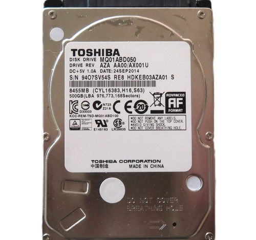 Toshiba mq01abd050 - toshiba,