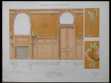 SALLE A MANGER, ART NOUVEAU