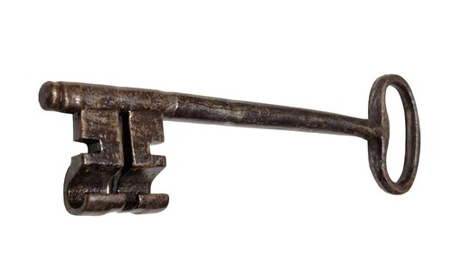 Old wrought iron master - old,
