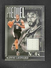 Kawhi Leonard 2024-25 Panini Noir Prequel Memorabilia Silver 73/99 #PM-KAW