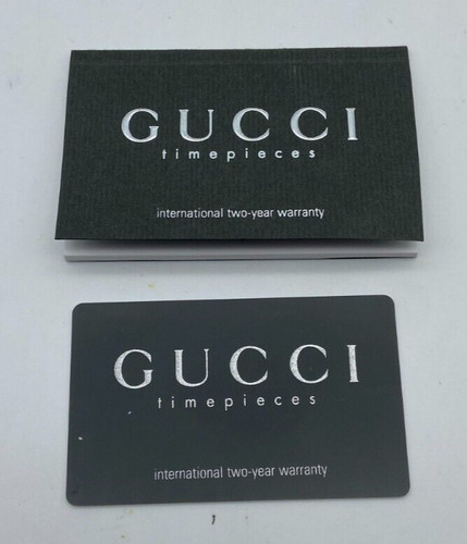 Véritable gucci watch booklet - watch,