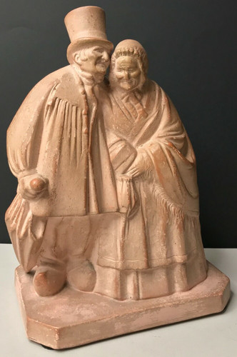 Normands sculpture terre cuite - normands,