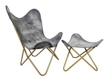 Chaise Papillon Vintage En