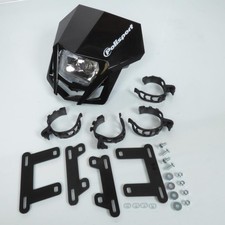 Plaque phare avec optique