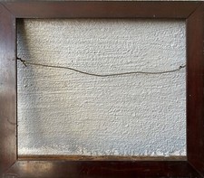 Cadre Photo En Bois Antique Dimensions 37 X 31,5 Cm Vintage Acajou