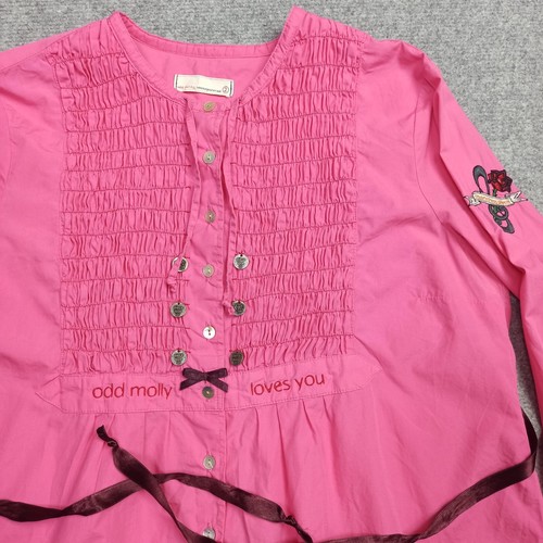 Odd molly blouse m rose - molly,