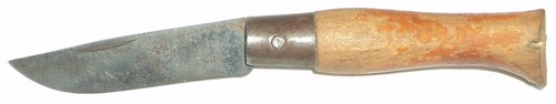 Rare petit couteau - , pliant