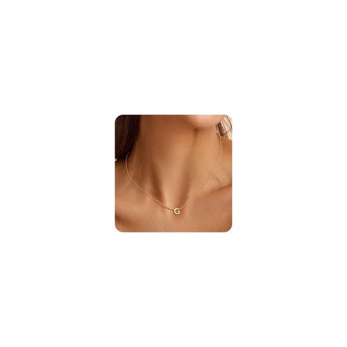 Collier lettre femme - lettre,