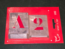 Chiffre et Lettre Pochoirs 40
