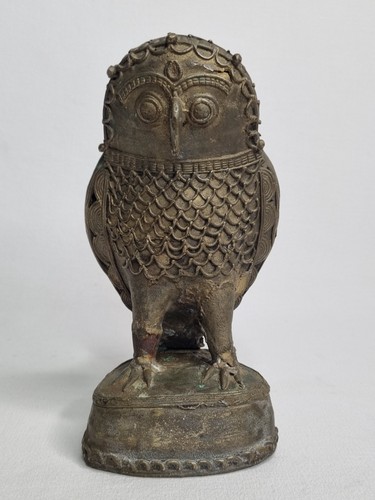 Ancienne sculpture chouette - ancienne,