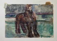 Paysage Avec Cheval De Trait