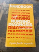Handbook of Nursing Diagnosis by Lynda J. Carpenito (1987, Trade Paperback)