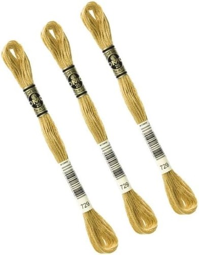 Dmc 729 lot échevettes - 3,