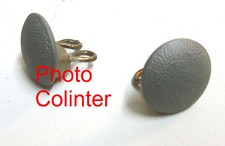 Germany 39-45: Pair of belt buttons for tunic / Wafenrock WH