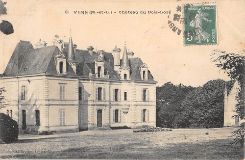 Cpa vern chateau - /,