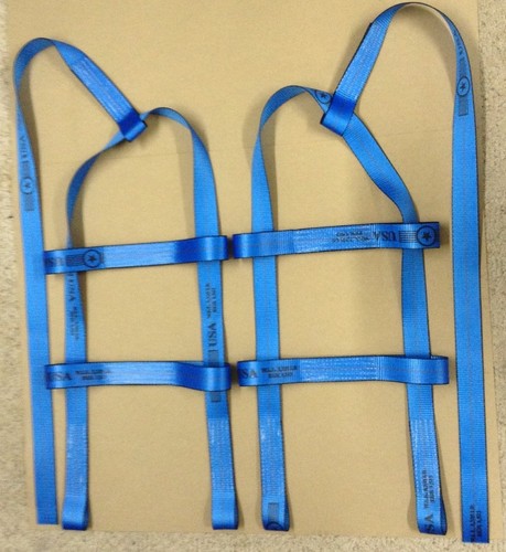 Tow dolly basket - tow, straps