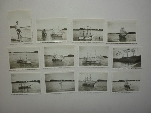 Lot photos bateau - , modèle