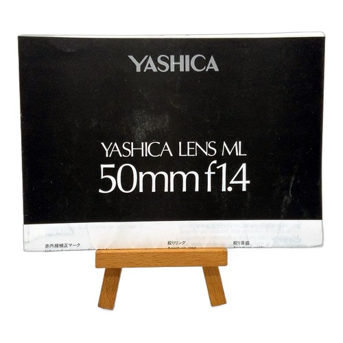 Yashica lens 50mm 1 4 - yashica,