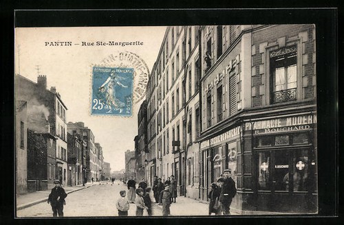 Cpa pantin rue - cpa, ste-marguerite