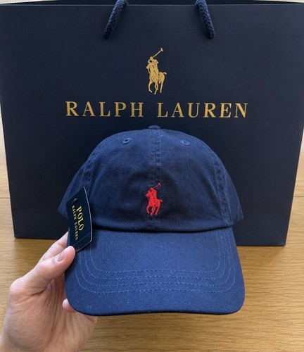 Casquette ralph lauren bleu - lauren,