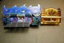 HO, Lot de 2 stands avec éclairage pour fête foraine !!!