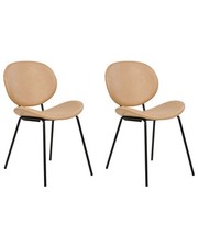 Lot de 2 Chaises de Salle à