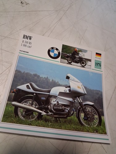Bmw 1000 r100rs 1976 fiche - 1000,