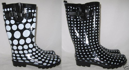 New rubber rain - rubber, boots