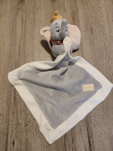 Doudou éléphant dumbo gris - doudou,