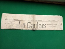 1877 Rare Journal ancien Le