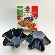 Dytech Quick Tortilla Bowl Maker Baker Baking Molds Non-Stick Pan 4 Piece Set
