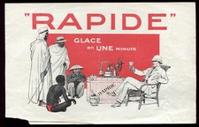 old advertising. "FAST" Ice Maker 